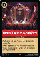 Image for Though I Have to Say Goodbye (131/204) (Hyperia City) (14) - Disney Lorcana