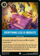 Image for Everything Else Is Obsolete (163/204) (Hyperia City) (14) - Disney Lorcana