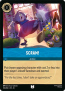Image for Scram! (165/204) (Hyperia City) (14) - Disney Lorcana
