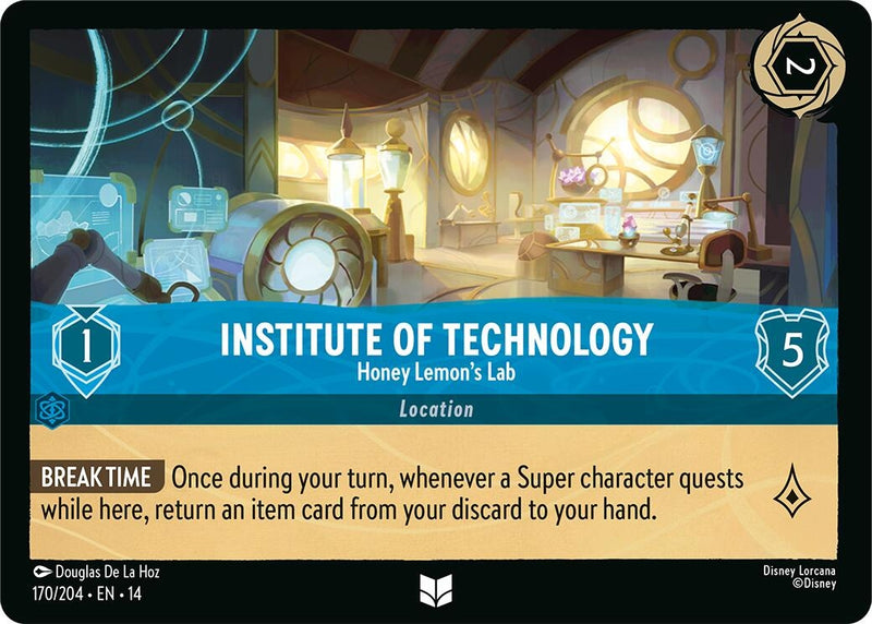 Image for Institute of Technology - Honey Lemon's Lab (170/204) (Hyperia City) (14) - Disney Lorcana
