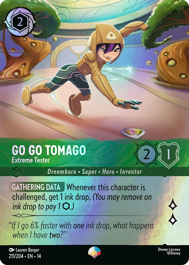 Image for Go Go Tomago - Extreme Tester (Epic) (211/204) (Hyperia City) (14) - Disney Lorcana