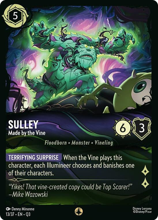 Image for Sulley - Made by the Vine (13/37) (Illumineer's Quest: The Great Hunny Rescue) (Q3) - Disney Lorcana