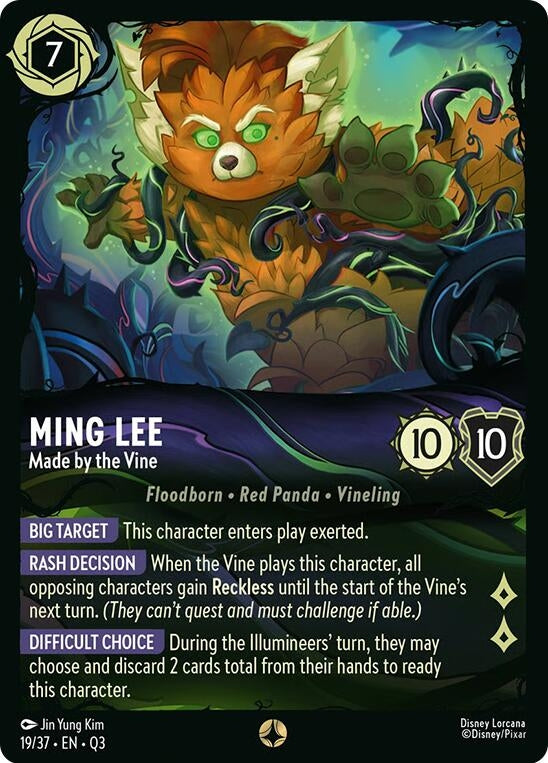 Image for Ming Lee - Made by the Vine (19/37) (Illumineer's Quest: The Great Hunny Rescue) (Q3) - Disney Lorcana
