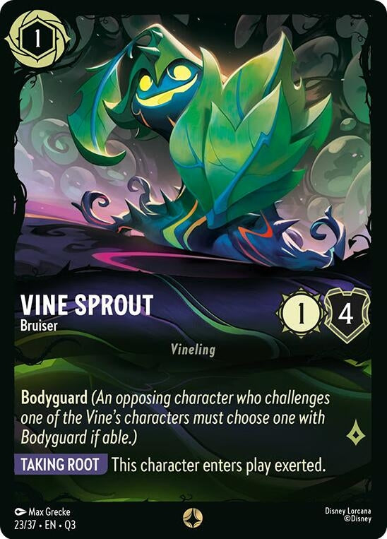 Image for Vine Sprout - Bruiser (23/37) (Illumineer's Quest: The Great Hunny Rescue) (Q3) - Disney Lorcana
