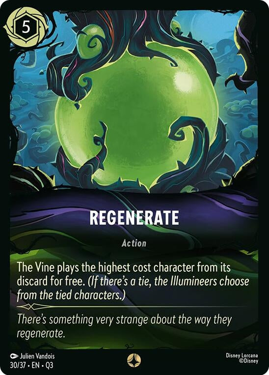 Image for Regenerate (30/37) (Illumineer's Quest: The Great Hunny Rescue) (Q3) - Disney Lorcana