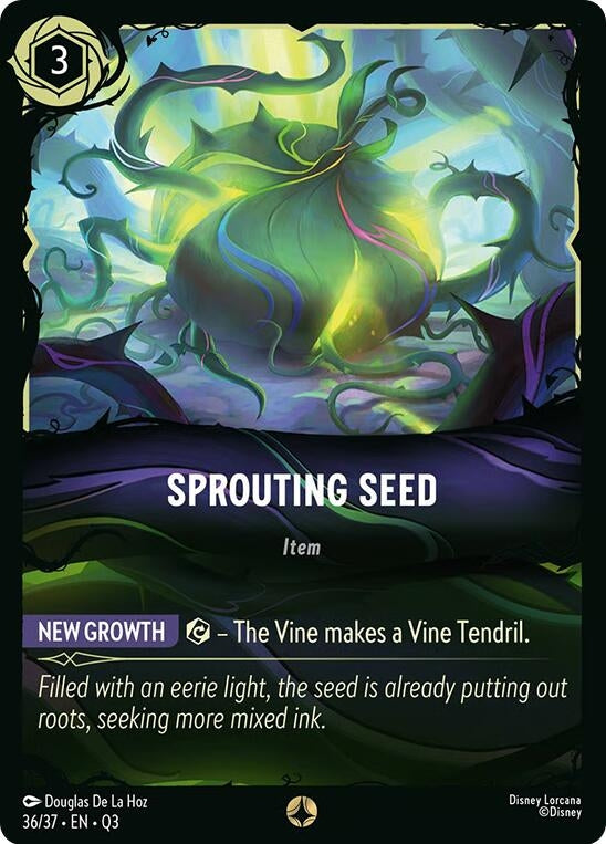 Image for Sprouting Seed (36/37) (Illumineer's Quest: The Great Hunny Rescue) (Q3) - Disney Lorcana