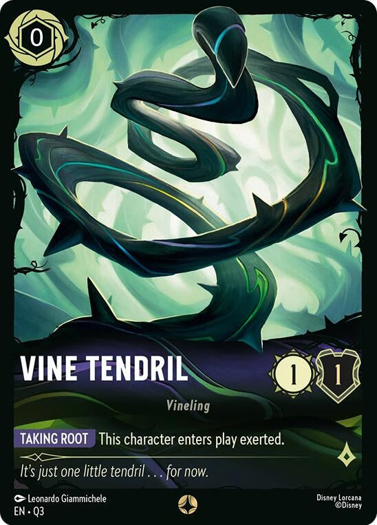 Image for Vine Tendril (Illumineer's Quest: The Great Hunny Rescue) (Q3) - Disney Lorcana