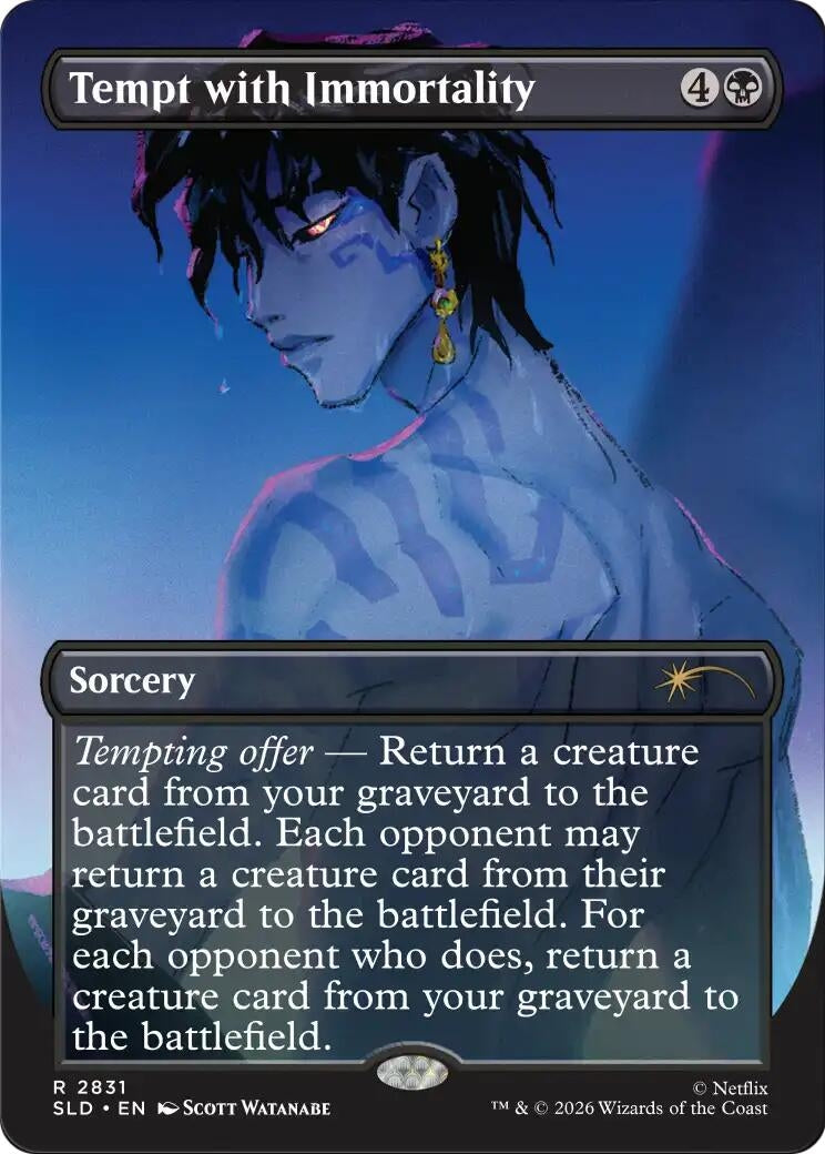 Image for Tempt with Immortality (2831) (Secret Lair Drop Series) (SLD) - Magic: The Gathering