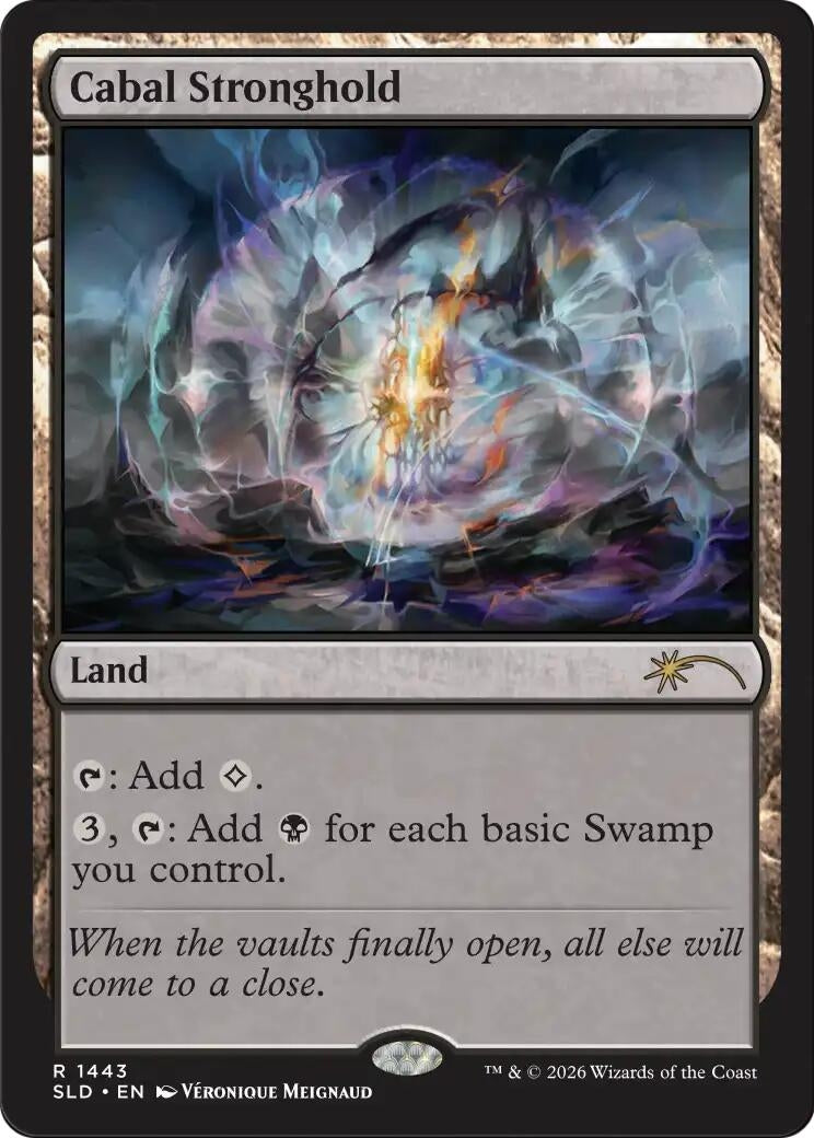 Image for Cabal Stronghold (1443) (Secret Lair Drop Series) (SLD) - Magic: The Gathering