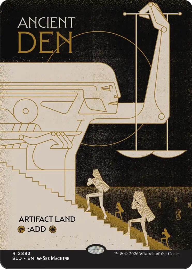 Image for Ancient Den (2883) (2883) (Secret Lair Drop Series) (SLD) - Magic: The Gathering