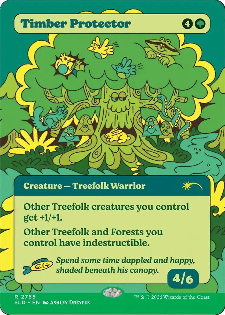 Image for Timber Protector (2765) (Secret Lair Drop Series) (SLD) - Magic: The Gathering