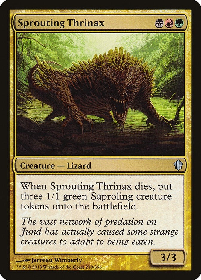 Sprouting Thrinax (219) [C13]