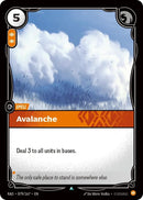 Image for Avalanche (079/167) (Radiance) (RAD) - Riftbound: League of Legends Trading Card Game