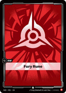 Image for Fury Rune (R01) (Radiance) (RAD) - Riftbound: League of Legends Trading Card Game