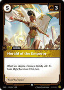 Image for Herald of the Emperor (118/167) (Radiance) (RAD) - Riftbound: League of Legends Trading Card Game