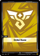Image for Order Rune (R06) (Radiance) (RAD) - Riftbound: League of Legends Trading Card Game