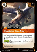 Image for Skystrike Squadron (075/167) (Radiance) (RAD) - Riftbound: League of Legends Trading Card Game