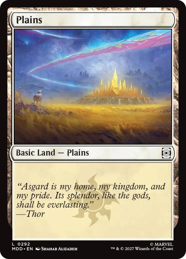 Image for Plains (0292) (292) (Marvel: Darkhold Destiny) (MDD) - Magic: The Gathering