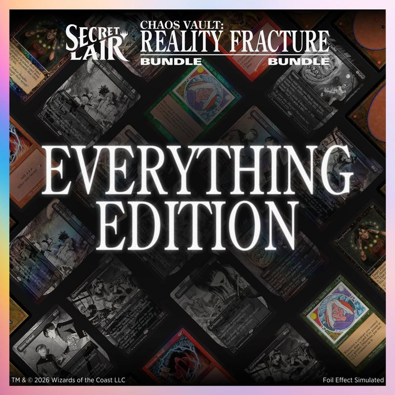 Image for Secret Lair Chaos Vault: Reality Fracture Secret Lair Bundle - Bundle Everything Edition - Magic: The Gathering