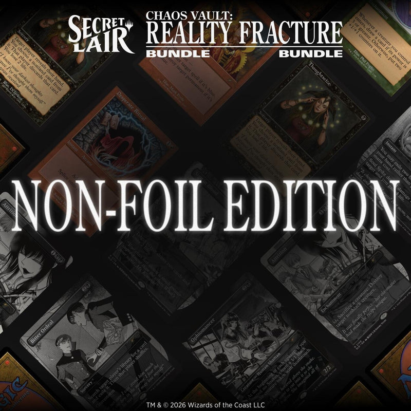 Image for Secret Lair Chaos Vault: Reality Fracture Secret Lair Bundle Bundle - Non-Foil Edition - Magic: The Gathering