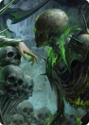 Image for Malice, Domina of the Dead // Levia, Shadowborn Abomination Double Sided Art Card (Middle Right) (GEM Pack 6) (GEM) - Flesh and Blood TCG