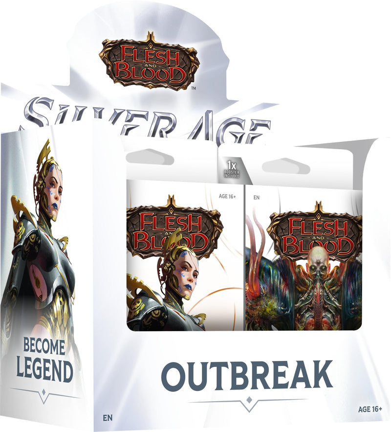 Image for Silver Age: Outbreak Deck Display - Flesh and Blood TCG