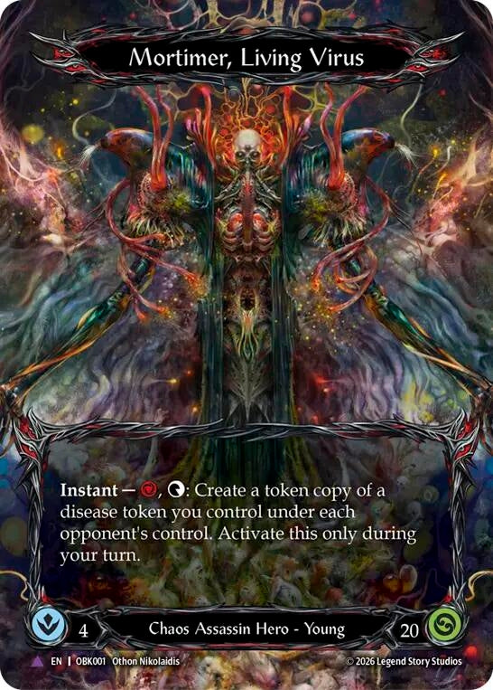 Image for Mortimer, Living Virus (Marvel) (OBK001) (Outbreak) (OBK) - Flesh and Blood TCG