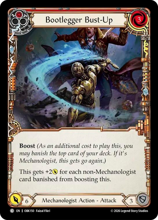Image for Bootlegger Bust-Up (OBK150) (Outbreak) (OBK) - Flesh and Blood TCG