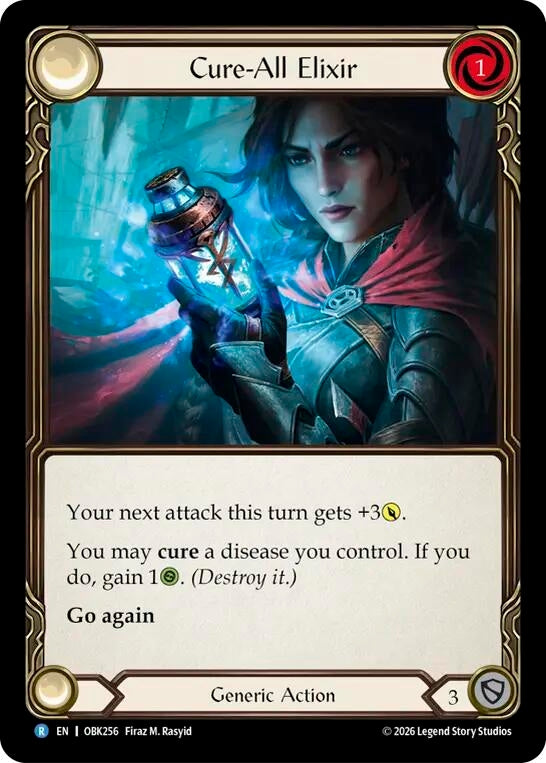 Image for Cure-All Elixir (OBK256) (Outbreak) (OBK) - Flesh and Blood TCG