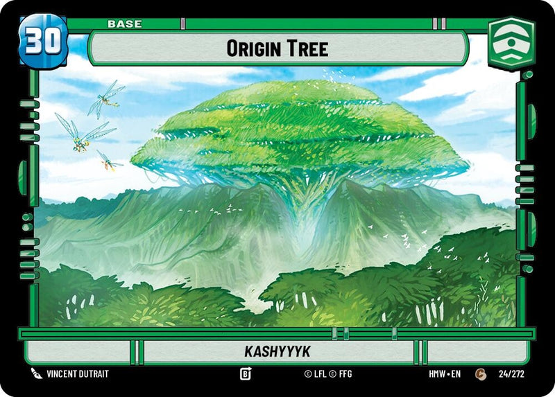 Image for Origin Tree // Weakness (24/272 // T02/05) (Homeworlds) (HMW) - Star Wars: Unlimited