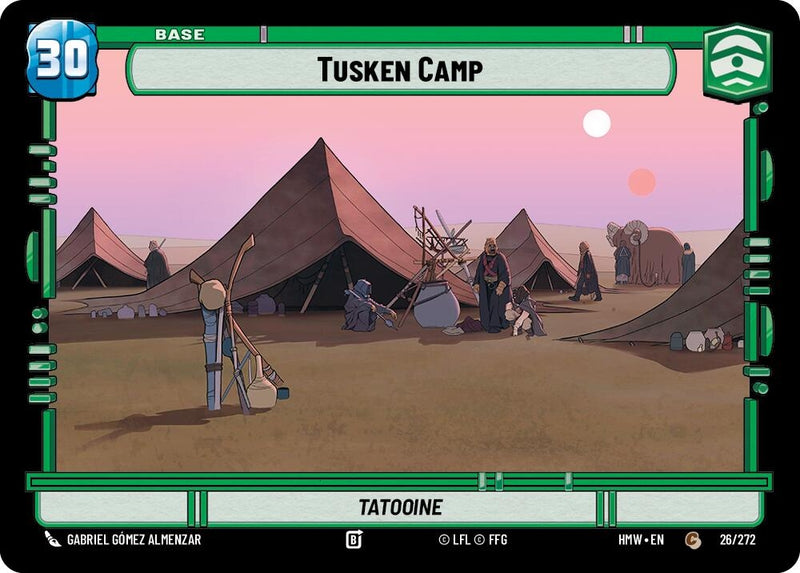 Image for Tusken Camp // Beast (T03) (26/272 // T03/05) (Homeworlds) (HMW) - Star Wars: Unlimited