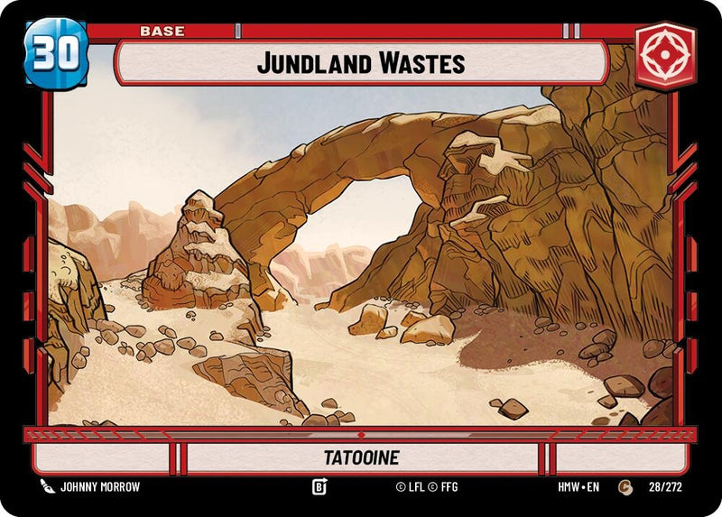 Image for Jundland Wastes // Weakness (28/272 // T02/05) (Homeworlds) (HMW) - Star Wars: Unlimited
