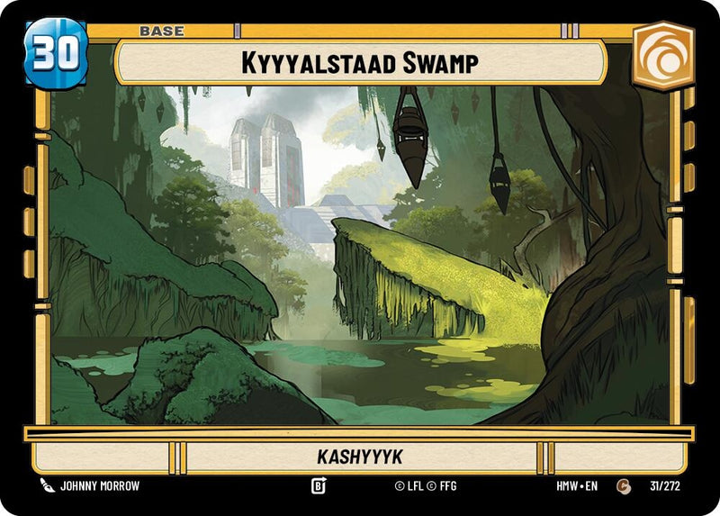 Image for Kyyyalstaad Swamp //  Beast (T05) (31/272 // T05/05) (Homeworlds) (HMW) - Star Wars: Unlimited