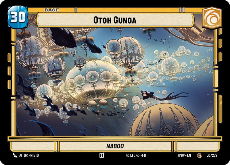Image for Otoh Gunga // Weakness (33/272 // T02/05) (Homeworlds) (HMW) - Star Wars: Unlimited