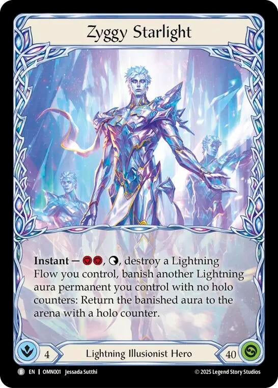 Image for Zyggy Starlight // Zyggy (OMN001 // OMN002) (Omens of the Third Age) (OMN) - Flesh and Blood TCG