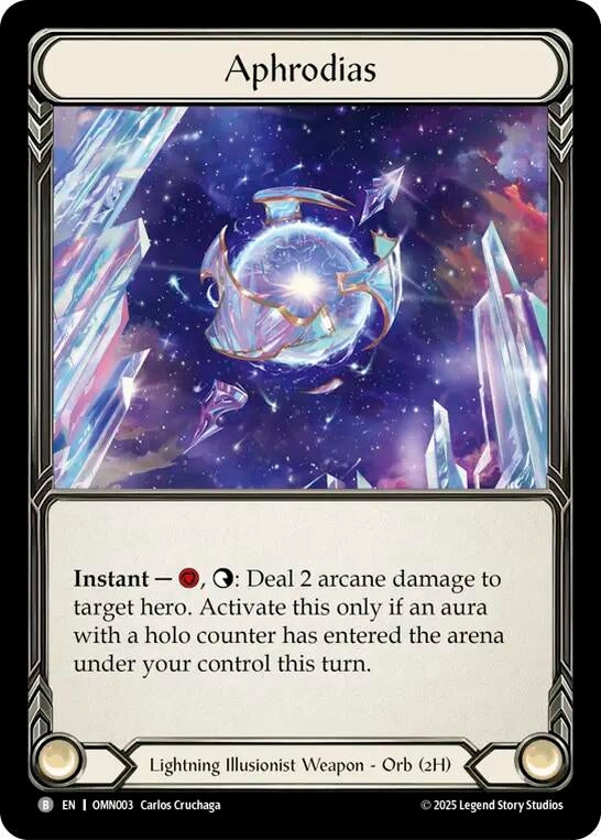 Image for Aphrodias // Oscilio, Scion Of The Third Age (OMN003 // OMN095) (Omens of the Third Age) (OMN) - Flesh and Blood TCG