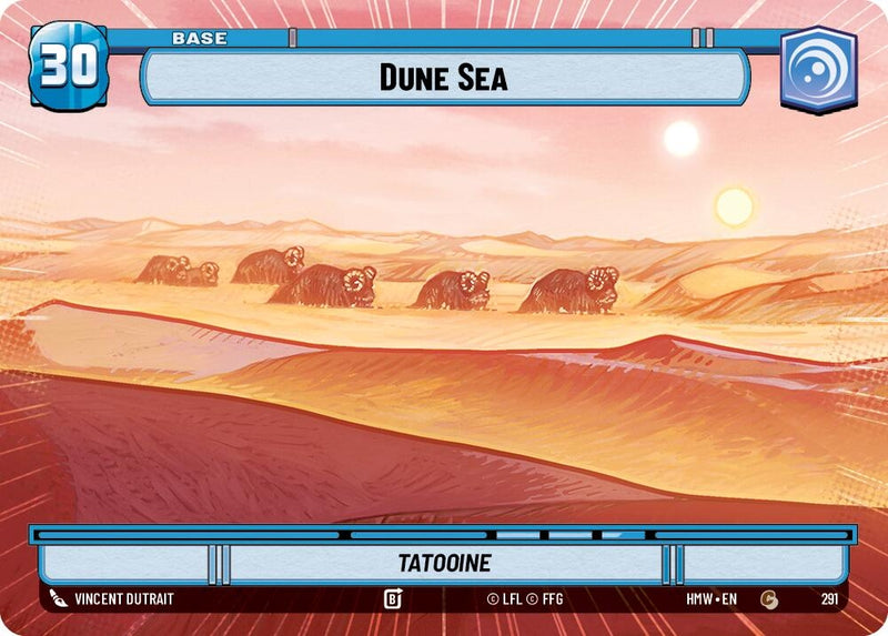 Image for Dune Sea // Weakness (Hyperspace) (291 // T07/05) (Homeworlds) (HMW) - Star Wars: Unlimited