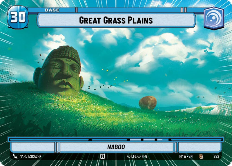 Image for Great Glass Plains //  Beast (T10) (Hyperspace) (292 // T10/05) (Homeworlds) (HMW) - Star Wars: Unlimited