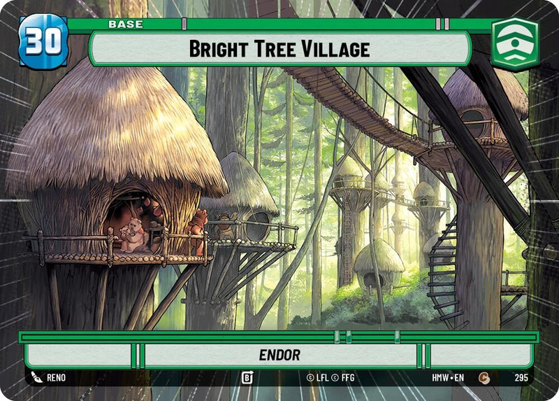 Image for Bright Tree Village // Beast (T08) (Hyperspace) (295 // T08/05) (Homeworlds) (HMW) - Star Wars: Unlimited