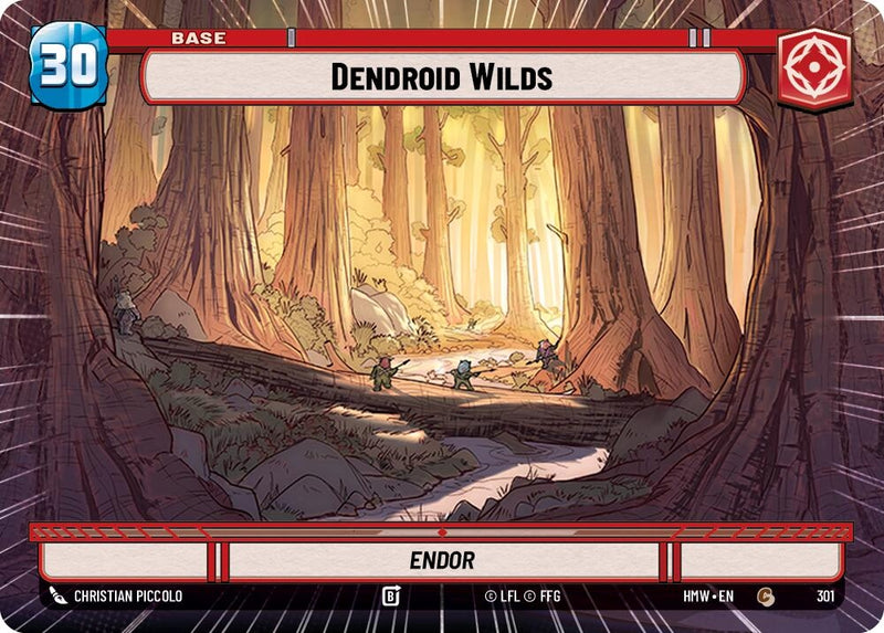 Image for Dendroid Wilds // Shield (Hyperspace) (301 // T06/05) (Homeworlds) (HMW) - Star Wars: Unlimited