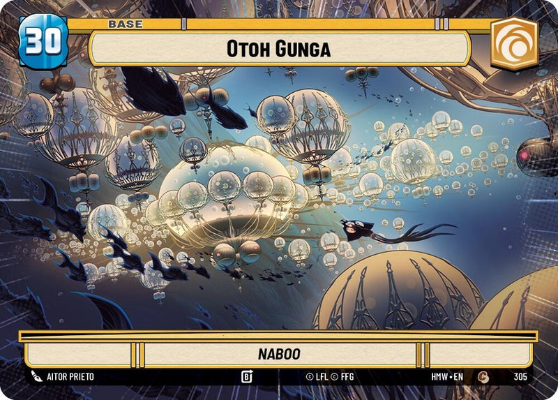 Image for Otoh Gunga //  Beast (T10) (Hyperspace) (305 // T10/05) (Homeworlds) (HMW) - Star Wars: Unlimited