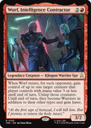 Image for Worf, Intelligence Contractor (180) (Star Trek) (TRK) - Magic: The Gathering