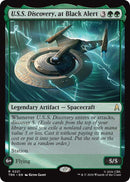 Image for U.S.S. Discovery, at Black Alert (221) (Star Trek) (TRK) - Magic: The Gathering