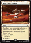 Image for Federation Outpost (282) (Star Trek) (TRK) - Magic: The Gathering