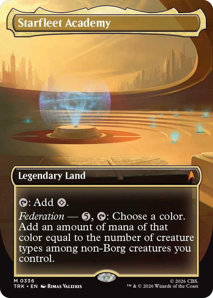 Image for Starfleet Academy (Borderless) (336) (Star Trek) (TRK) - Magic: The Gathering