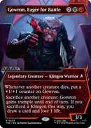Image for Gowron, Eager for Battle (Showcase) (433) (Star Trek) (TRK) - Magic: The Gathering