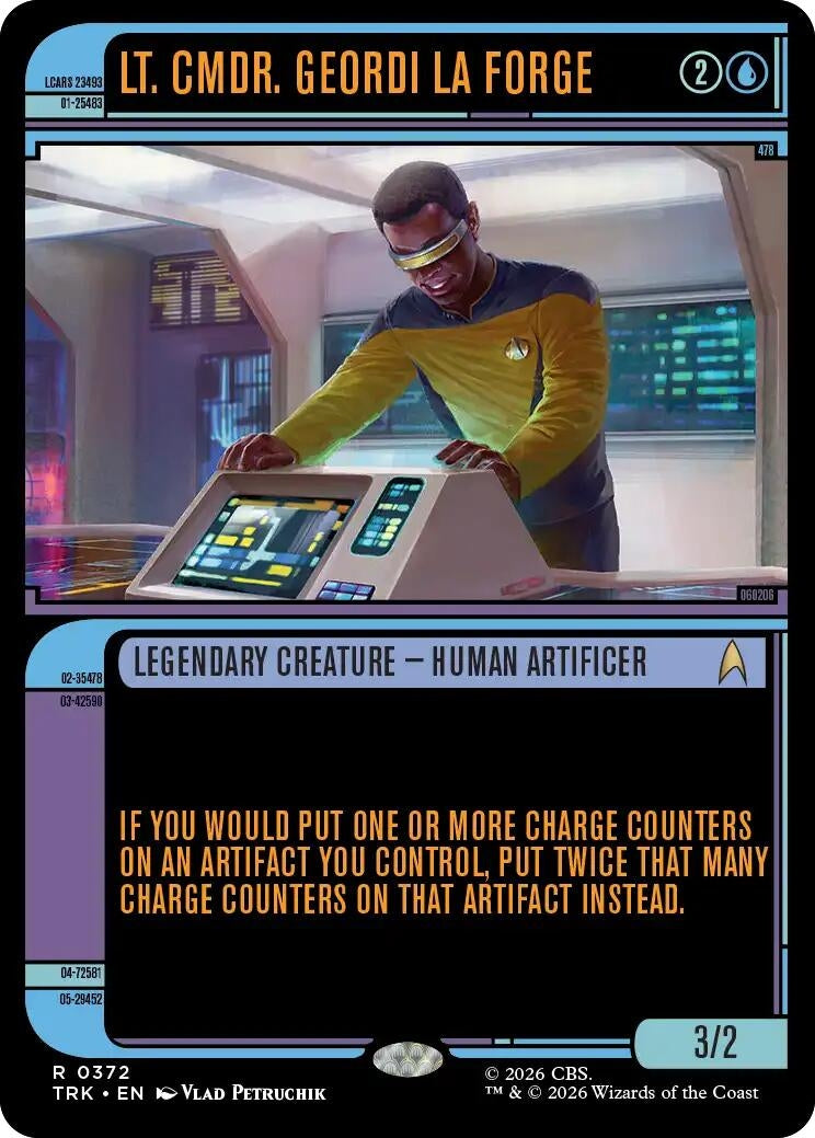 Image for Lt. Cmdr. Geordi La Forge (Showcase) (372) (Star Trek) (TRK) - Magic: The Gathering