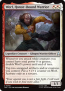 Image for Worf, Honor-Bound Warrior (256) (Star Trek) (TRK) - Magic: The Gathering