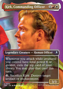 Image for Kirk, Commanding Officer (Borderless) (355) (Star Trek) (TRK) - Magic: The Gathering