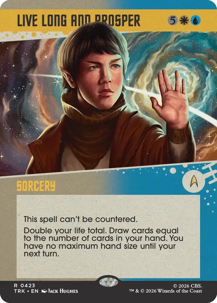 Image for Live Long and Prosper (Showcase) (423) (Star Trek) (TRK) - Magic: The Gathering